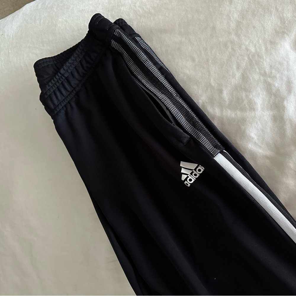 women’s/men’s Adidas black track joggers